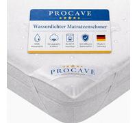 PROCAVE | coprimaterasso Impermeabile in Diverse Misure | Coprimaterasso Impermeabile Molton | Made in Germany | federe per Cuscini | 160x200 cm