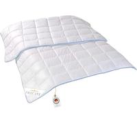 PROCAVE TopCool biancheria da letto, coperta estiva leggera, bianco, 155x200cm