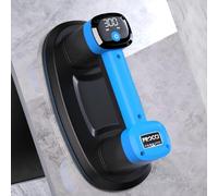 Procci Ventosa a Batteria per Piastrelle, Vetro e Marmo - 2 Motori, 300KG di Aspirazione, Display LCD, Batteria 4500mAh, Autonomia 12h, 26cm, anche per Superfici Leggermente Strutturate