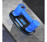 Procci Ventosa a Batteria per Piastrelle, Vetro & Marmo - Sollevatore 300 KG, Modalità Potente per Superfici Testurizzate Doppio Motore, Display LCD,Batteria 4500 mAh, 12h Autonomia, Kit Professionale