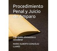Procedimiento Penal y Juicio de Amparo: Principales elementos a considerar