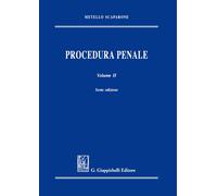 Procedura penale. Vol. 2 - Scaparone Metello