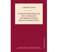Procedure speciali del consiglio dei diritti umani delle nazioni unite