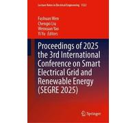 Proceedings of 2025 the 3rd International Conference on Smart Electrical Grid and Renewable Energy (SEGRE 2025)