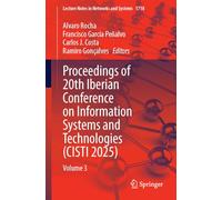 Proceedings of 20th Iberian Conference on Information Systems and Technologies (CISTI 2025): Volume 3: 1718