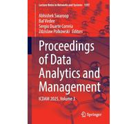 Proceedings of Data Analytics and Management: Icdam 2025 (3)