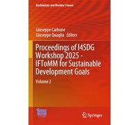 Proceedings of I4SDG Workshop 2025 - IFToMM for Sustainable Development Goals: Volume 2: 180