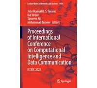 Proceedings of International Conference on Computational Intelligence and Data Communication: ICCIDC 2025