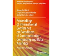 Proceedings of International Conference on Paradigms of Communication, Computing and Data Analytics: PCCDA 2024, Volume 2