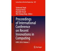 Proceedings of International Conference on Recent Innovations in Computing: Icric 2024 (2)