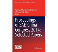 Proceedings of SAE-China Congress 2014: Selected Papers (Copertina rigida)