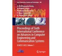 Proceedings of Sixth International Conference on Advances in Computer Engineering and Communication Systems: ICACECS 2025, Volume 1