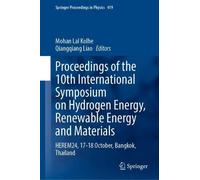 Proceedings of the 10th International Symposium on Hydrogen E (Copertina rigida)