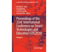 Proceedings of the 23rd International Conference on Smart Technologies and Education (STE2026): Volume 1