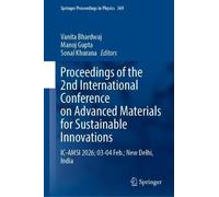 Proceedings of the 2nd International Conference on Advanced Materials for Sustainable Innovations: IC-AMSI 2026, 3-4 February, New Delhi, India