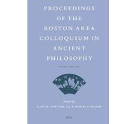 Proceedings of the Boston Area Colloquium in Ancient Philosophy: Volume XXXIX (2024): 39