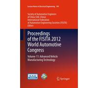 Proceedings Of The Fisita 2012 World Automotive Congress - Springer, 2016
