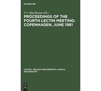 Proceedings of the Fourth Lectin Meeting (Copertina rigida)