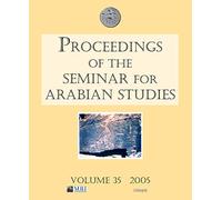 Proceedings of the Seminar for Arabian Studies
