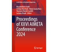 Proceedings of XXVI AIMETA Conference 2024
