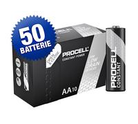 PROCELL 50 Batterie Alcaline CONSTANT Stilo AA 1,5V LR06