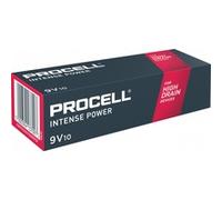 TRANSISTOR 9V PROCELL INDUSTRIAL INTENSE - SCATOLA 10 BATTERIE 6LF22/PROCELL-MELDU0049 DURACELL