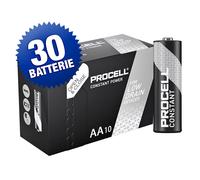 PROCELL Batterie Alcaline CONSTANT Stilo AA 1,5V LR06 - 30 pz