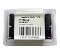 PROCELL E-Block 9V Batteria da 9 V Alcalina/manganese 628 mAh 9 V 10 pz.
