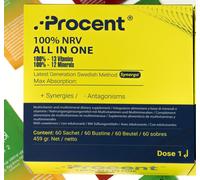 PROCENT - Integratore Sinergico 100% VNR di tutto 459 g Polvere per so