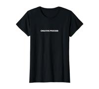 Process Creative - Drama Student Theatre Acting Maglietta con Stampa Grafica Economica, Donna, Nero, M