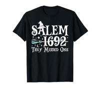 Processi alle Streghe di Salem 1692 Hanno Perso Una Strega Halloween Maglietta