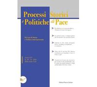 Processi storici e politiche di pace (2021). Vol. 29-30