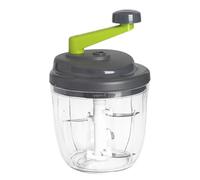 Processo Di Alimenti Manuali- Chopper A Mano Versatile | Chopper Push Manuale | Alimentare Inodore Con Contenitore | Spinner Di Cipolla A Manovella A Mano | Cutter Di Verdure Cucina Veloce Per