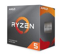 Processore AMD Ryzen 5 3600 (6 Cores/12Threads, 65W TDP, AM4 Socket, 35 MB Cache, Boost di Frequenza fino a 4.1 GHz max, dissipatore ad aria "Wraith stealth cooler")