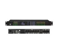 Processore Audio Digitale Da Palco Professionale 32 Bit 16 Bande EQ AUTO Con Ingresso AES E Uscita Audio Altoparlante FIR(3 IN 6 OUT)