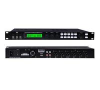 Processore audio digitale professionale X5 Karaoke, equalizzatore grafico, preeffetti karaoke, processore effetti eco audio digitale professionale, con display LCD, 3 canali microfonici, f.