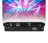 Processore audio digitale, sistema karaoke a 32 bit con 16 modalità, interfaccia PC, previene ululi, attrezzatura audio DSP palcoscenico per casa, palcoscenico, chiesa