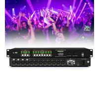 Processore audio digitale, sistema karaoke a 32 bit con 16 modalità prememorizzate, interfaccia PC, previene ululi, apparecchiature audio DSP per casa, palcoscenico, chiesa