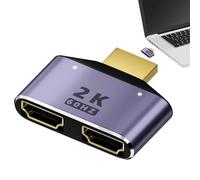 Processore audio esterno: modulo audio USB, convertitore jack audio | Adattatore audio stereo esterno compatto con LED, adattatore portatile a doppia uscita ideale per dispositivi di gioco PC desktop