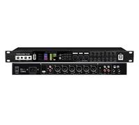 Processore audio Mobile APP debug Livello 4 anti-fischio digitale karaoke Mixer Microfono 4 ingressi Riverberatore USB Bluetooth Mixer Digitale Riverberatore Microfono KTV Karaoke Audio Processore