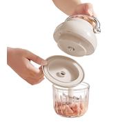 Processore di cibo elettrico | 350 ml Utensili da cucina antiscivolo con manico | Tritacarne Mini processore alimentare - per purea di verdure casa cucina