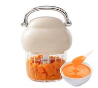 Processore di cibo elettrico | Con manico smerigliatrice 350ml | Robot da cucina tritacarne,per aglio cucina domestica ristorante rurale campeggio pic-nic viaggio