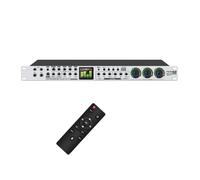 Processore Di Effetti Audio Digitali Karaoke Bluetooth Professionale KTV Pre-effettore Audio Processore Audio Con Di Effetti Eco(Silvery)