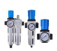 Processore di filtri aria, separatore acqua-olio con manometro, 1/8, 1/4, 3/8 pollici, 1,6 MPA, apparecchiature for il trattamento dell'aria(LFR-04-MIDI)