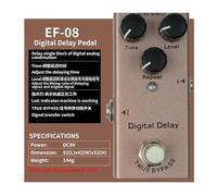 Processore Effetti Per Chitarra Compatto Pedale Elettrico Tipo Singolo 9V Accessori Strumenti Musicali Pedale Elettrico Tipo Singolo Duraturo