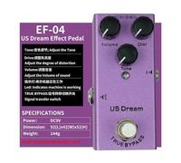 Processore Effetti Per Chitarra Compatto Pedale Elettrico Tipo Singolo 9V Accessori Strumenti Musicali Pedale Elettrico Tipo Singolo Duraturo