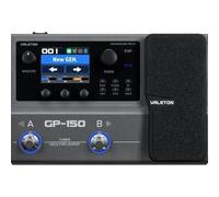 Processore multieffetto per chitarra Valeton GP-150 - Oltre 140 effetti, 45 modelli di amplificatore, caricatore IR, pedale di espressione, interfaccia audio USB, drum machine, looper, uscita cuffie