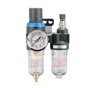 Processore pneumatico sorgente aria AFC2000 + AL2000 G1/4 pollici AFC2000 compressore d'aria filtro separatore olio-acqua valvola di scarico valvola di riduzione della pressione(AFC2000-PC8mm)