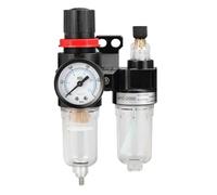 Processore pneumatico sorgente aria AFC2000 + AL2000 G1/4 pollici AFC2000 compressore d'aria filtro separatore olio-acqua valvola di scarico valvola di riduzione della pressione(AFC2000-PC10mm3)