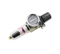 Processore sorgente aria pneumatica Filtro AW2000-02D con valvola di regolazione della pressione Filtro di regolazione della pressione della valvola di riduzione della pressione(AW2000-02D Brass 8mm)